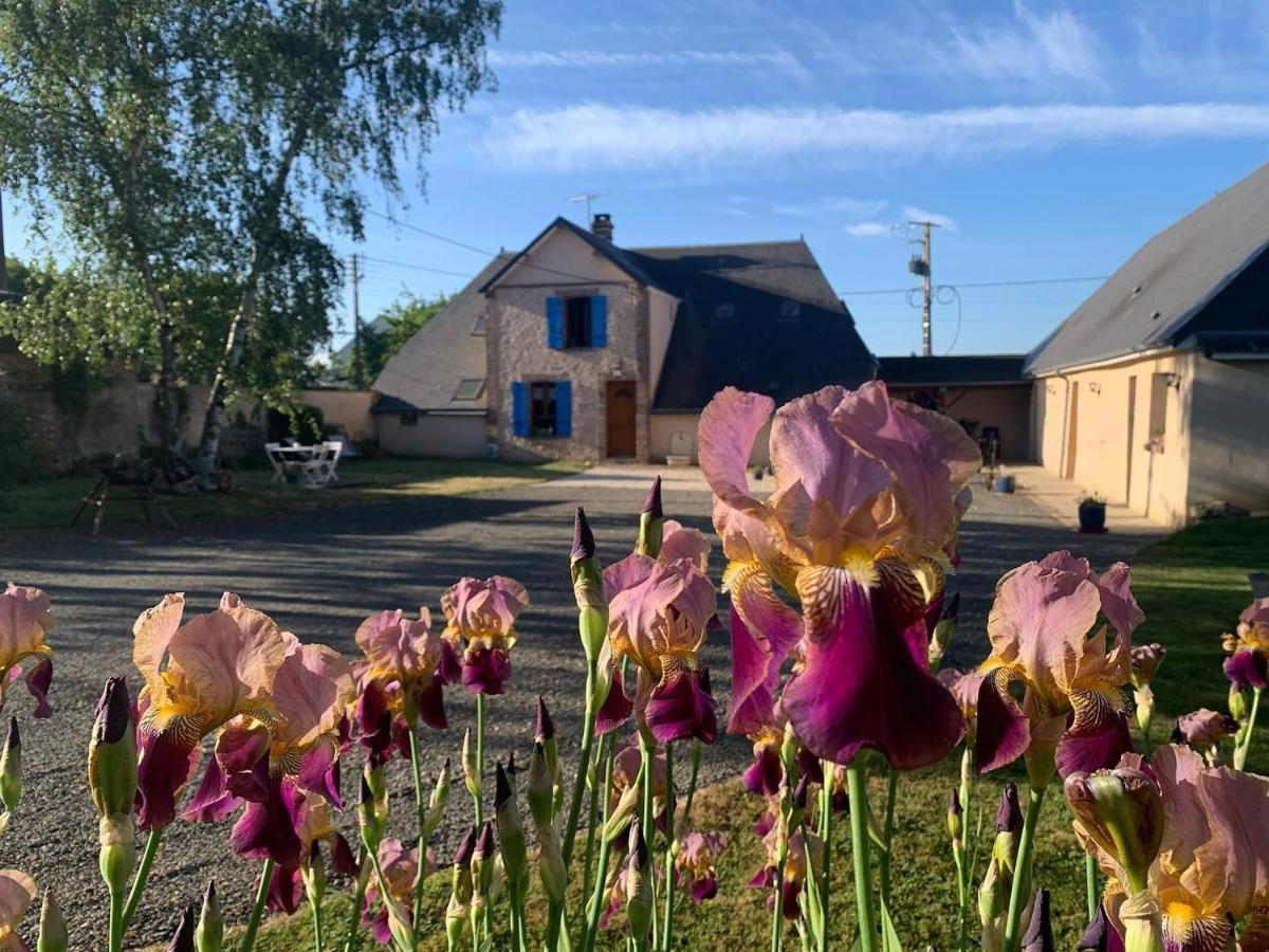 Les Logis Du Breuil Bed and Breakfast Marchéville Buitenkant foto