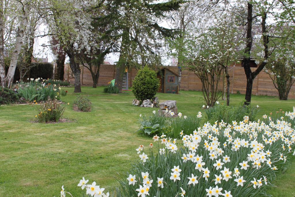 Les Logis Du Breuil Bed and Breakfast Marchéville Buitenkant foto